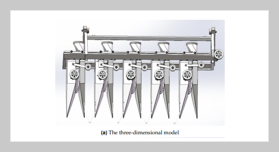 Simulation and improvement of inner flow field of alfalfa seed harvester collection device